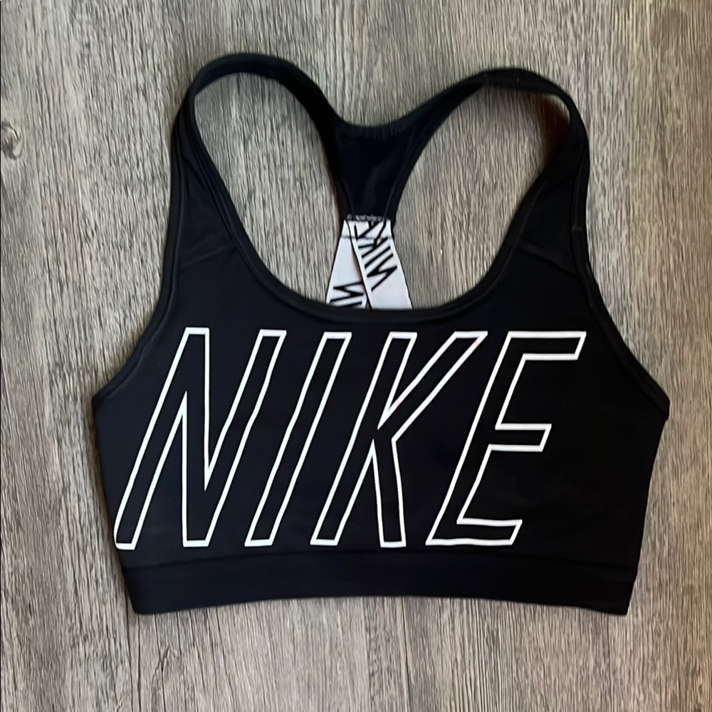 Nike Black Racerback Sports Bra